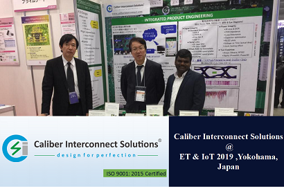 Caliber Interconnect Solutions @ ET & IoT 2019, Pacifico Yokohama, Japan