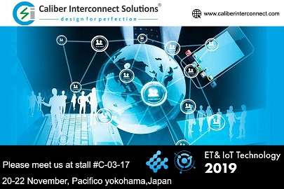 We are exhibiting at ET & IoT Technology 2019, Pacifico Yokohama, Japan